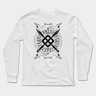 Gungnir - The Spear of Odin | Norse Pagan Symbol Long Sleeve T-Shirt